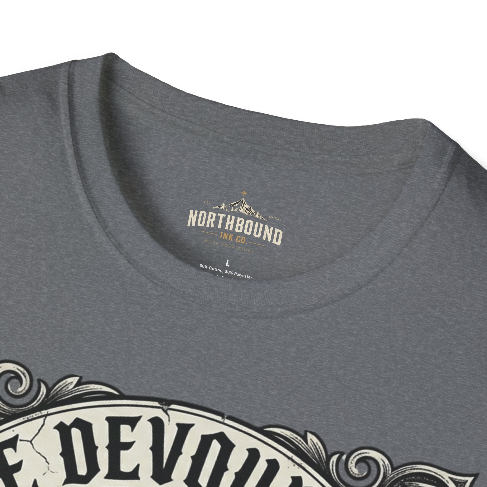 Time Devours All Skull T-Shirt – Vintage Gothic Skull & Pocket Watch Tee