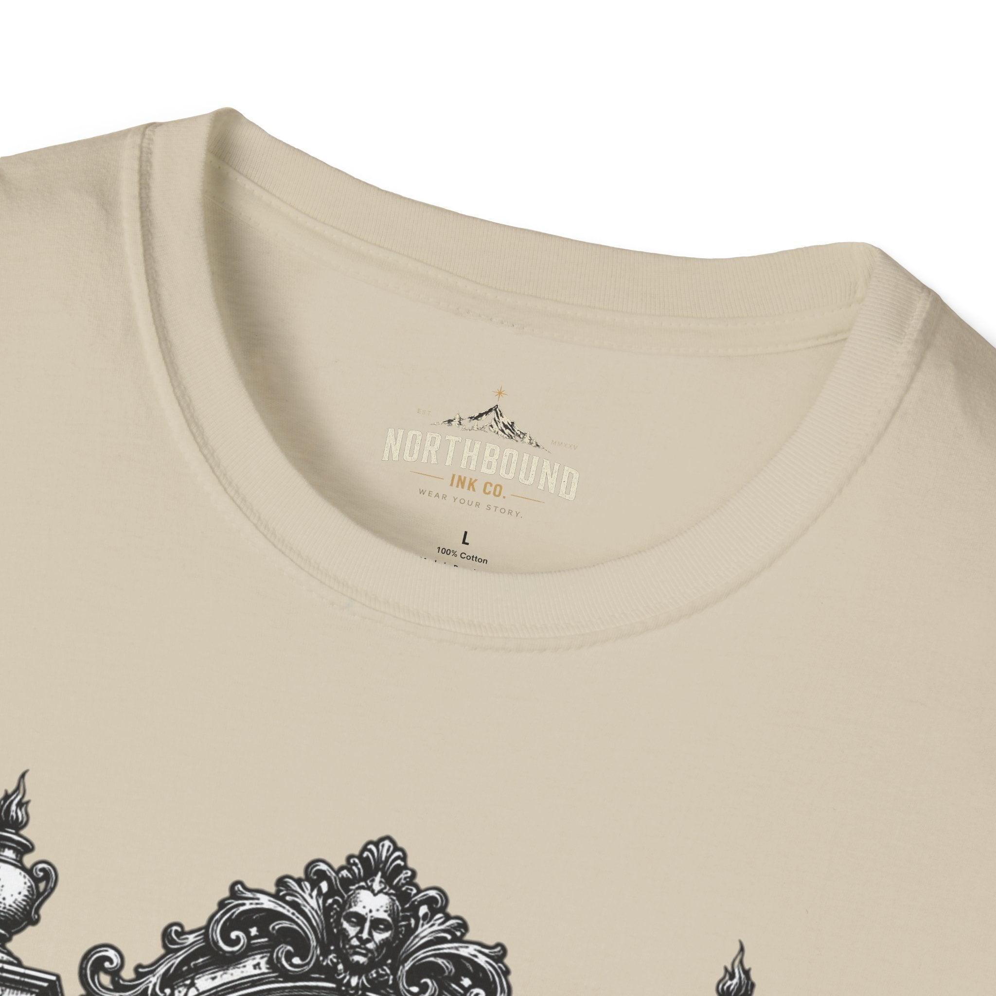 The Unexamined Life T-Shirt — Philosophical Mirror Graphic Tee