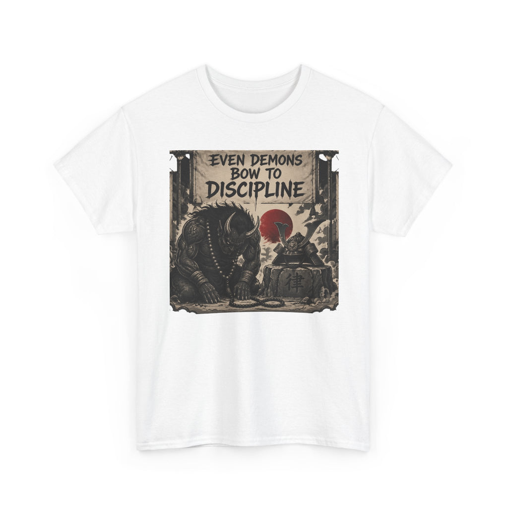Even Demons Bow to Discipline T-Shirt