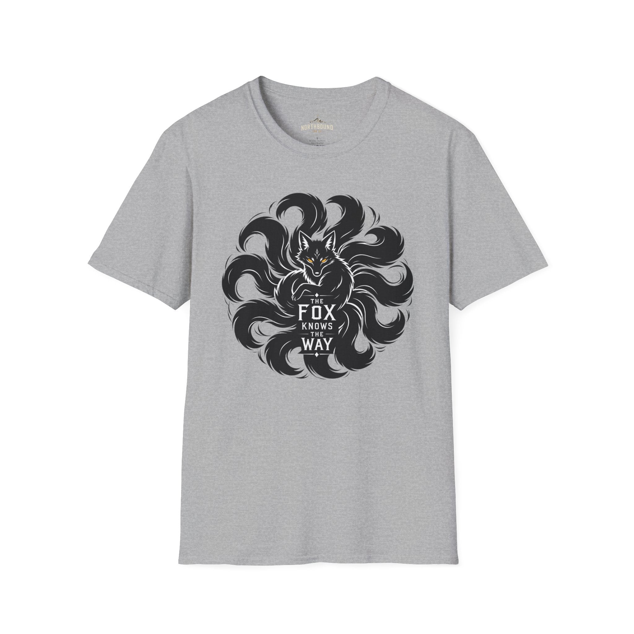 Fox Tails T-Shirt — "The Fox Knows the Way" Graphic Tee
