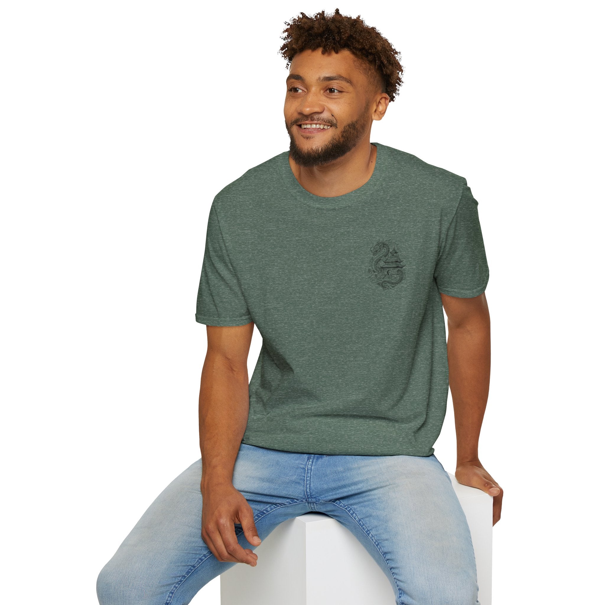 Dragon Temple T-Shirt — Asian Dragon Graphic Tee