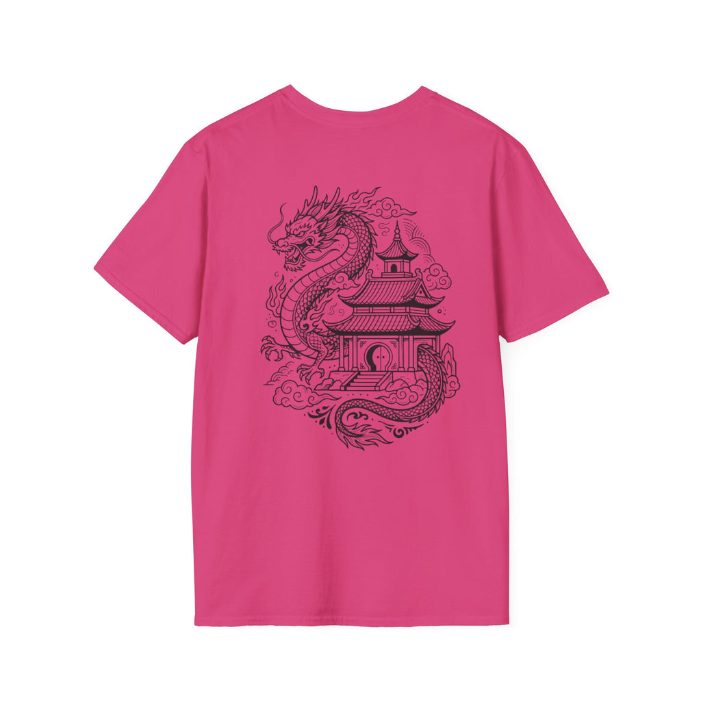 Dragon Temple T-Shirt — Asian Dragon Graphic Tee