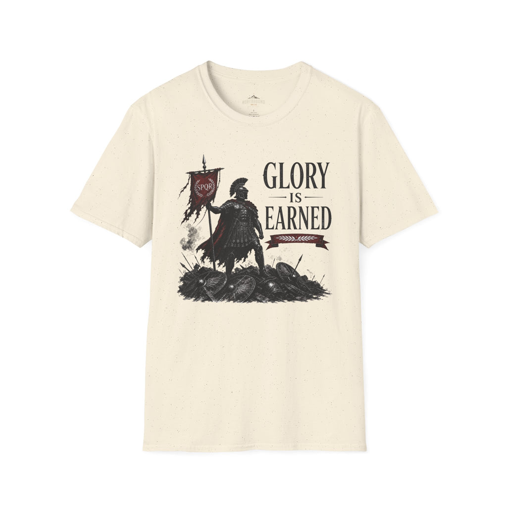 Glory Is Earned Spartan Warrior T-Shirt