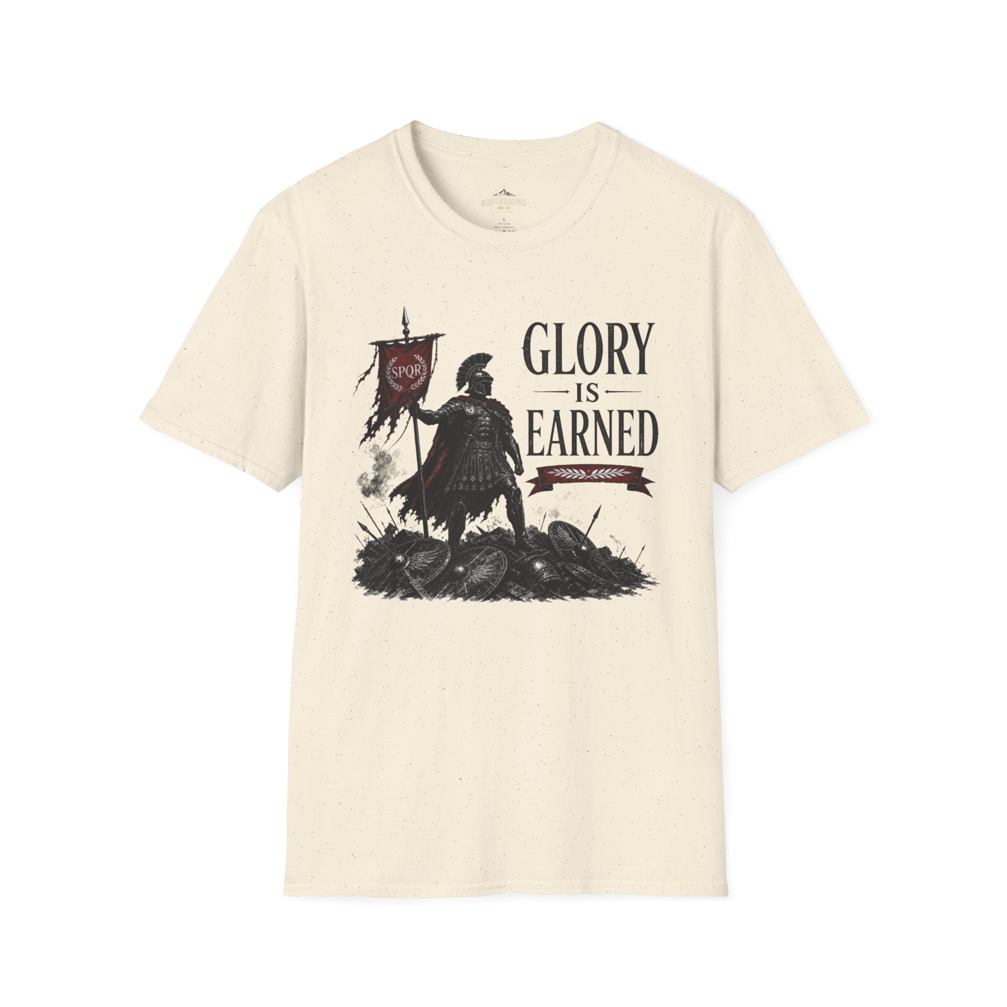 Glory Is Earned Spartan Warrior T-Shirt