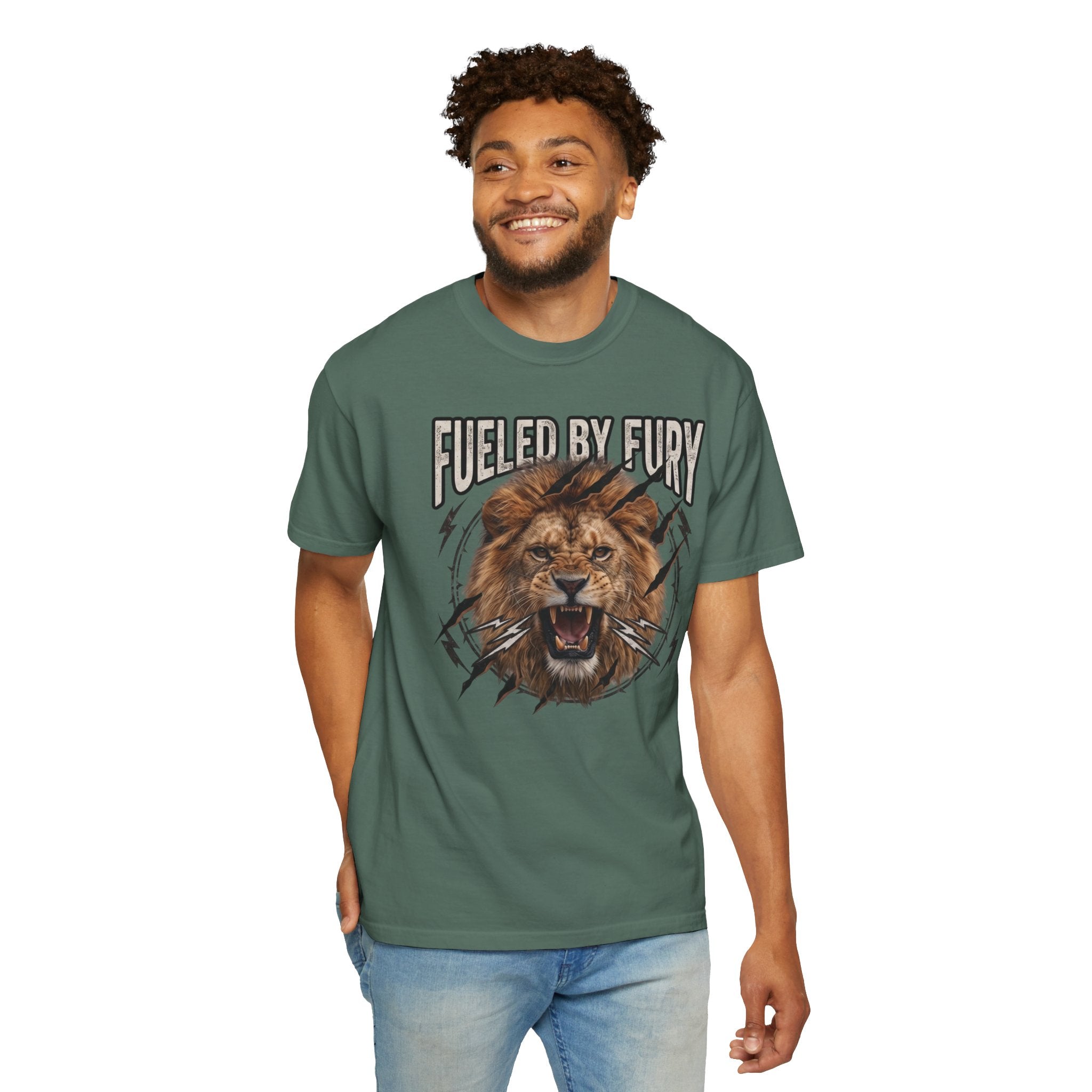 Fueled By Fury Lion T-Shirt