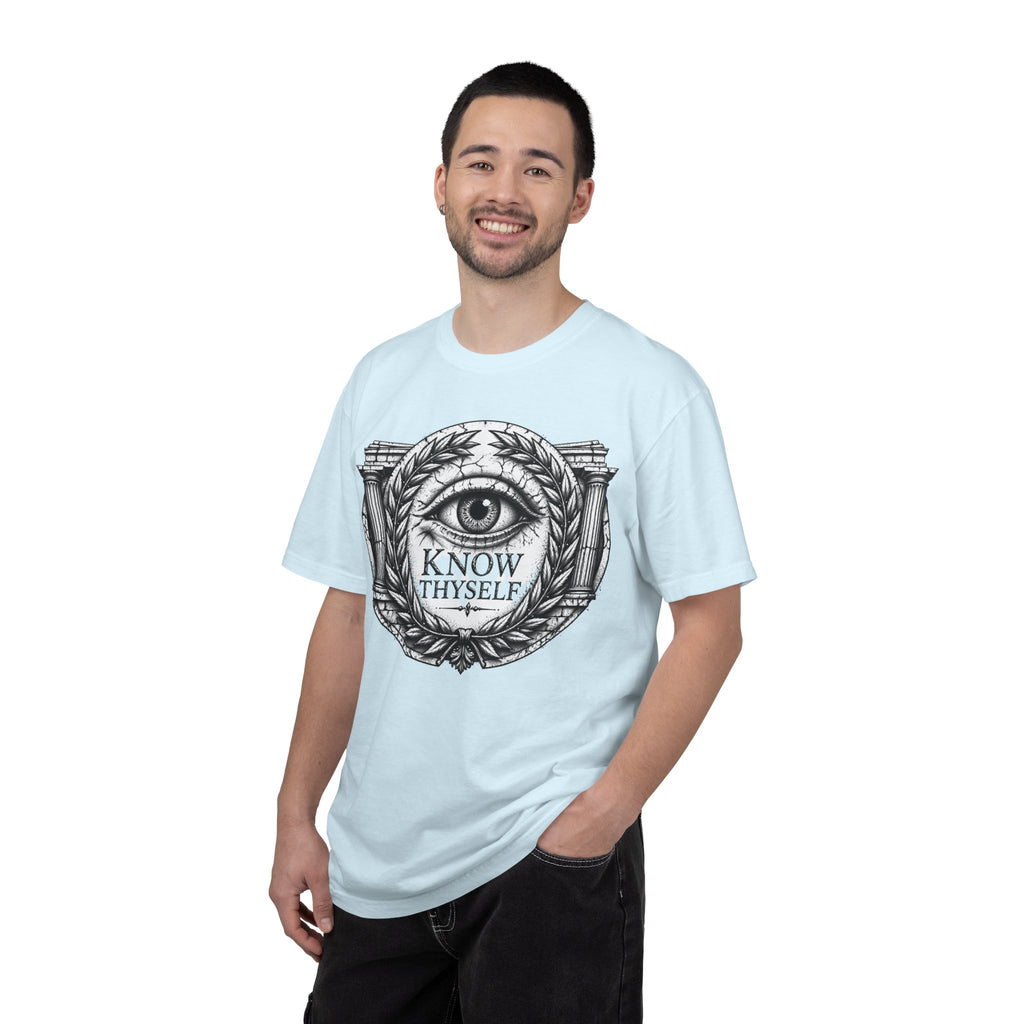 Know Thyself Eye T-Shirt — Vintage Masonic All-Seeing Eye Graphic Tee