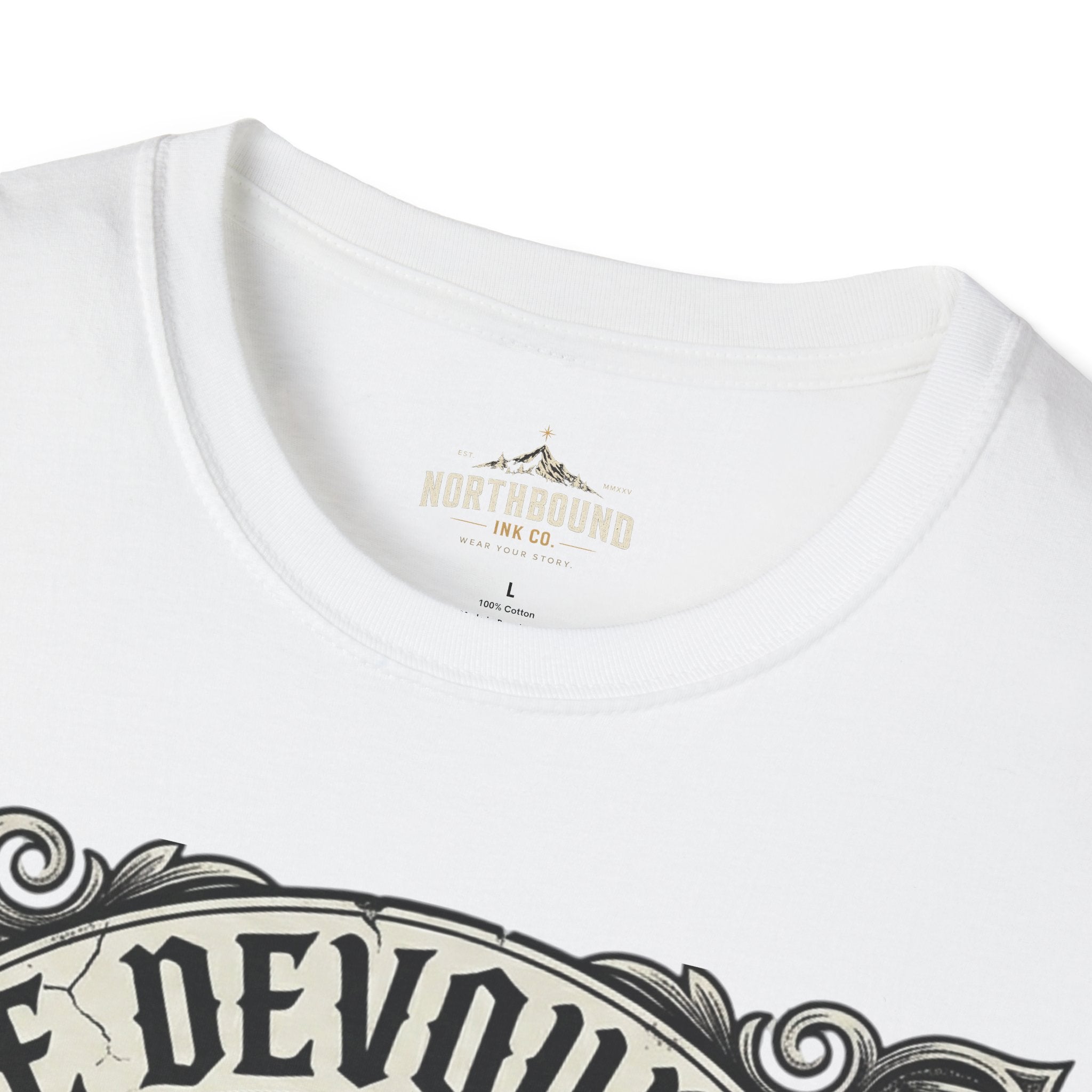 Time Devours All Skull T-Shirt – Vintage Gothic Skull & Pocket Watch Tee