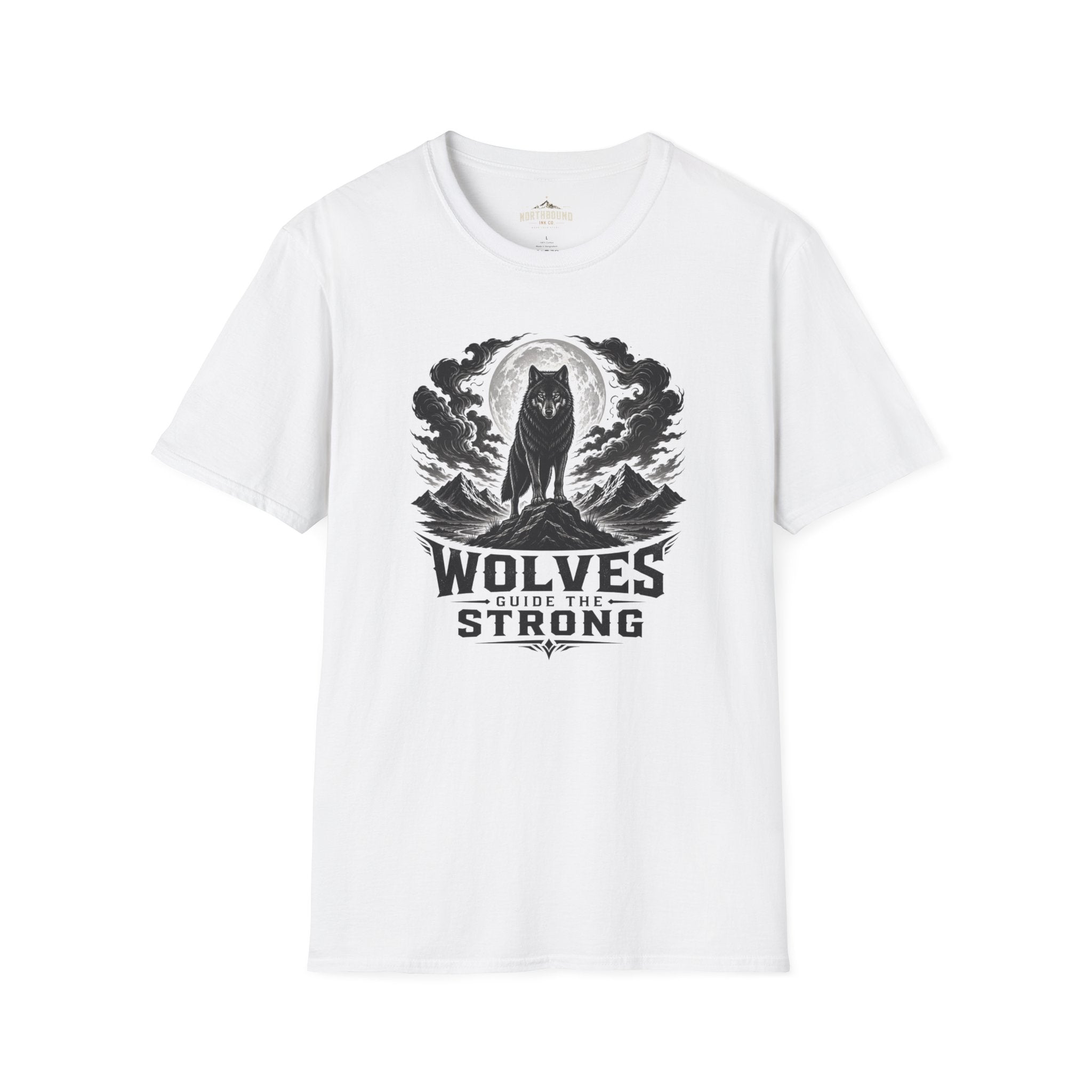 Wolf Moon T-Shirt — 'Wolves Stay Strong' Graphic Tee for Nature & Pack-Loyal Fans