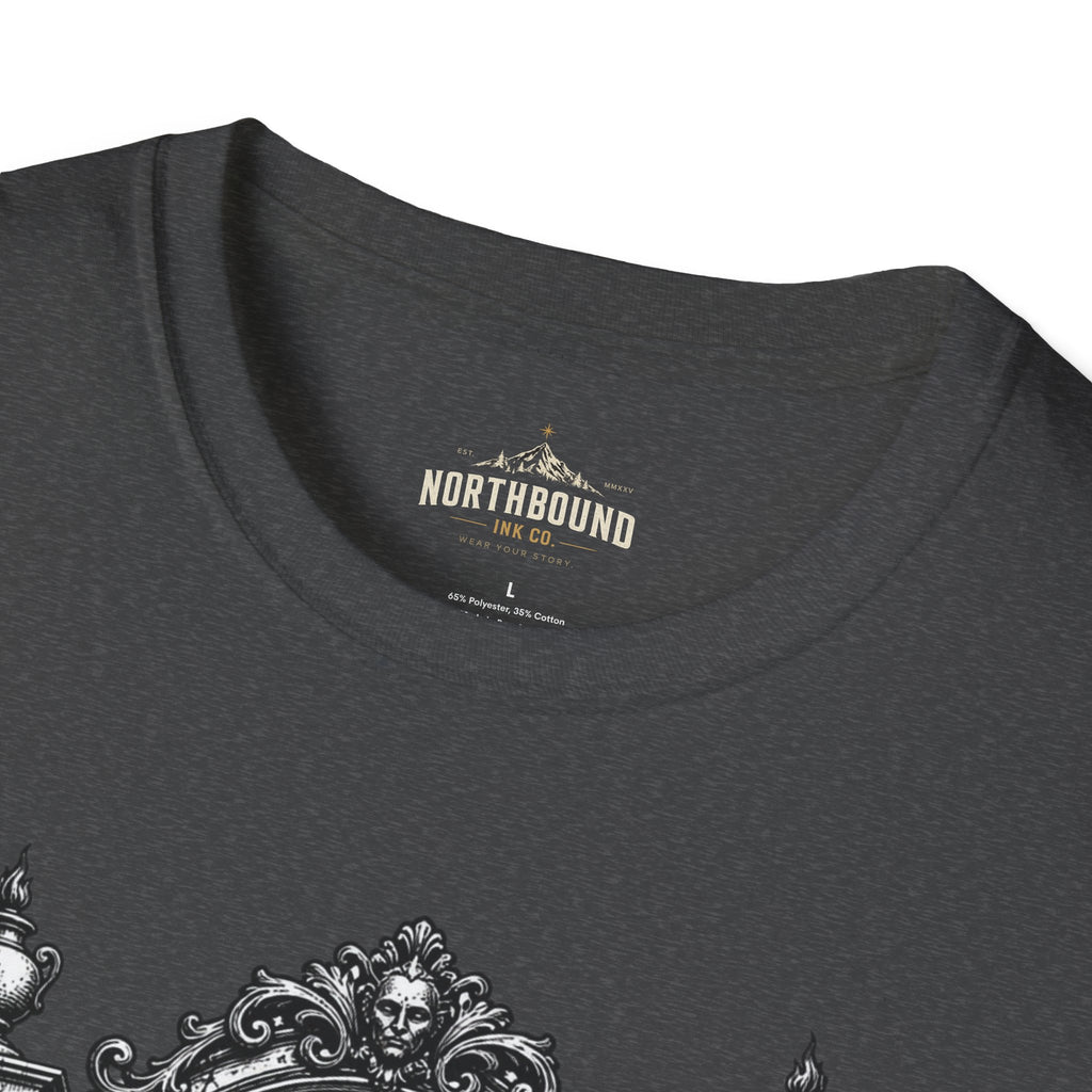 The Unexamined Life T-Shirt — Philosophical Mirror Graphic Tee