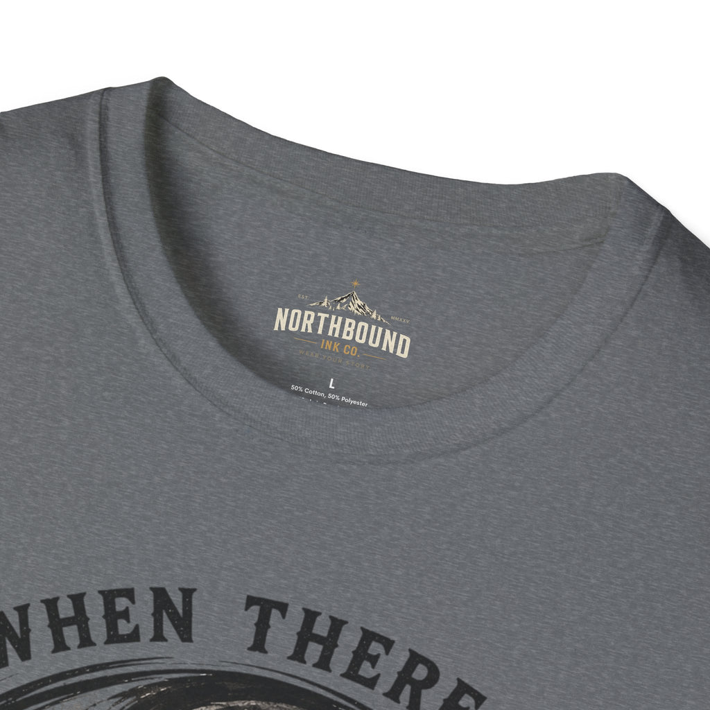 Warrior Yin Yang T-Shirt — "When There Is No Enemy Within" Inspirational Graphic Tee