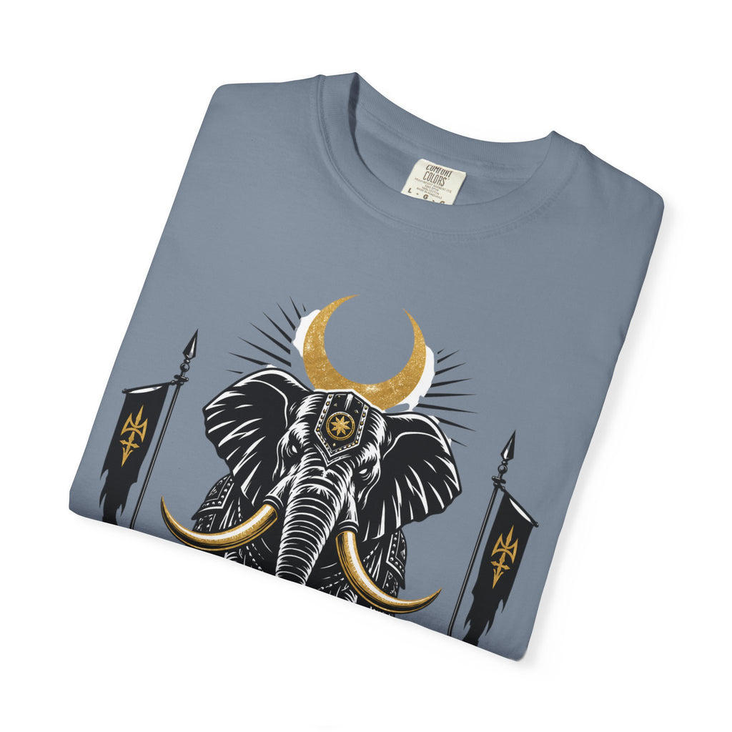 Victory & Sacrifice Elephant T-Shirt — Graphic Warrior Tee