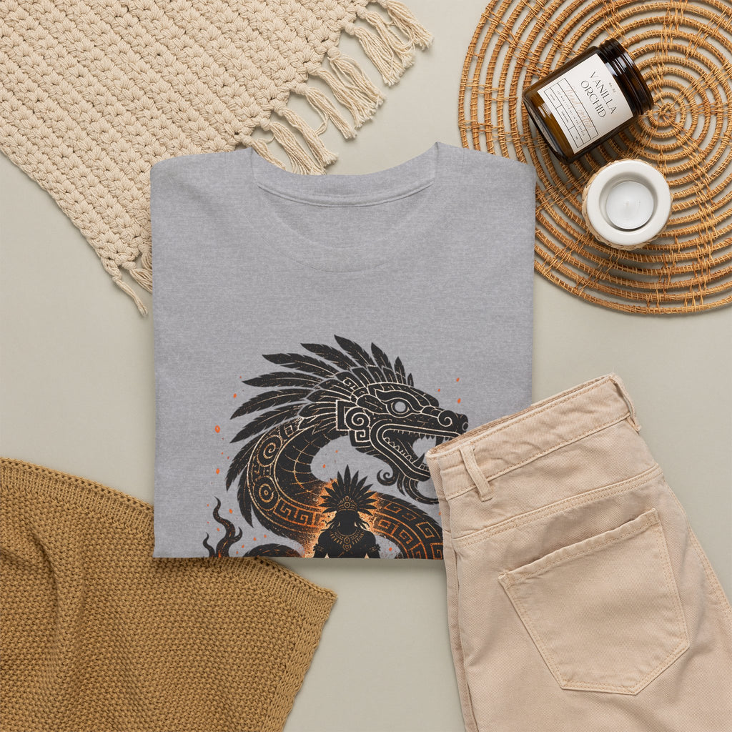 Walk Through the Fire Dragon T-Shirt — Inspirational Flame Graphic Tee