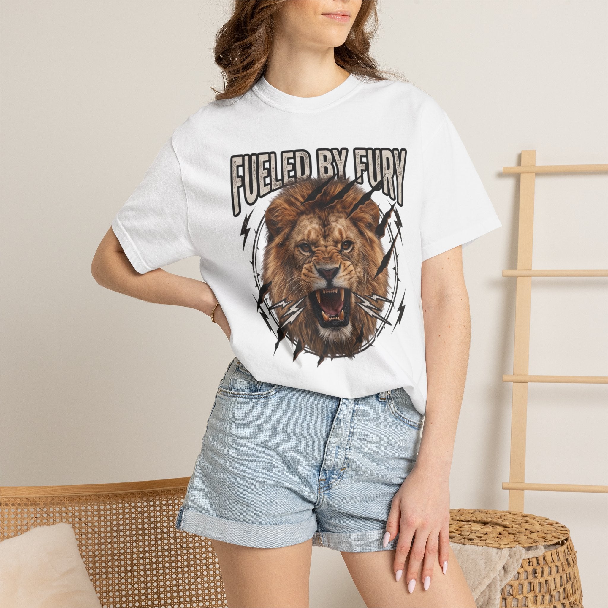Fueled By Fury Lion T-Shirt
