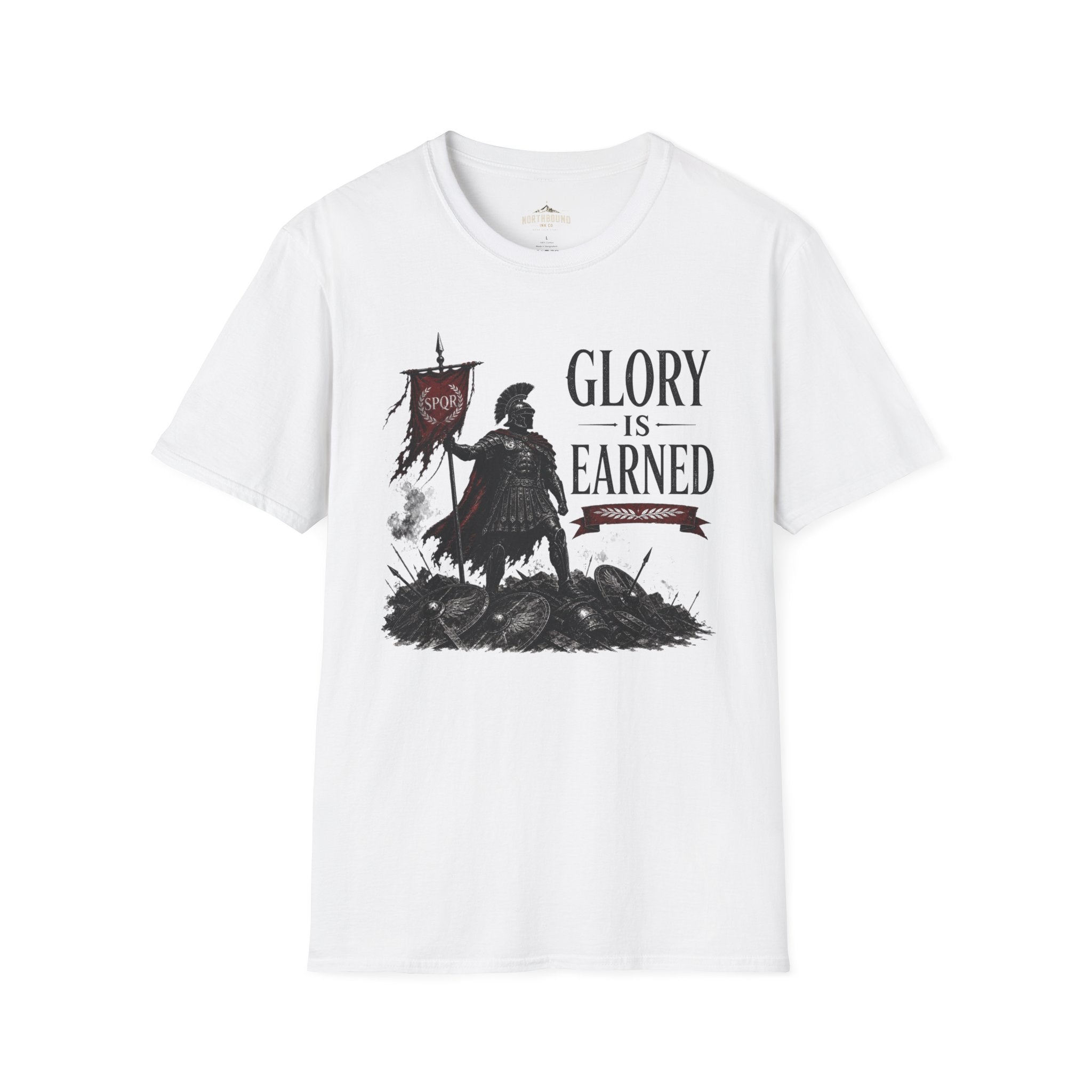 Glory Is Earned Spartan Warrior T-Shirt
