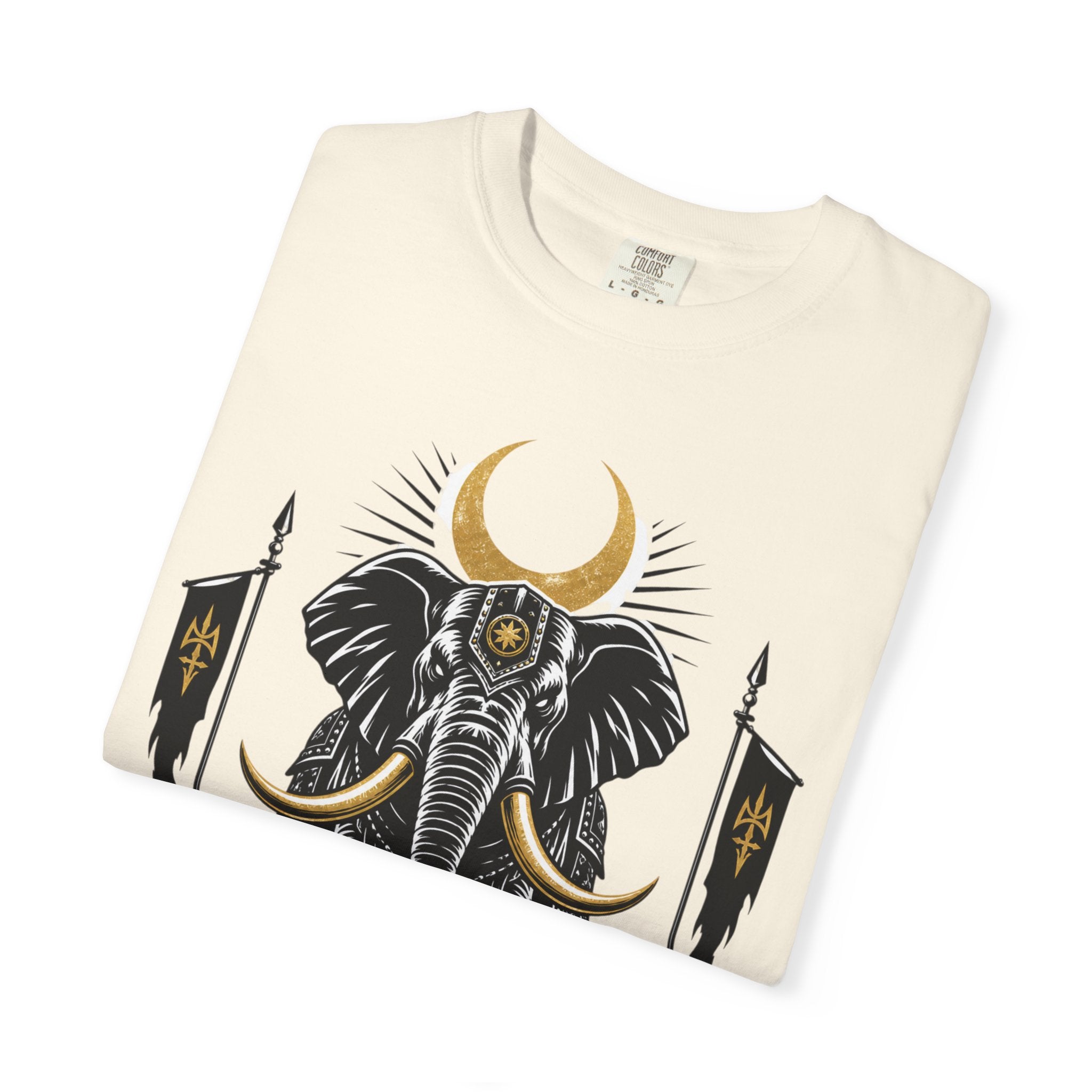 Victory & Sacrifice Elephant T-Shirt — Graphic Warrior Tee