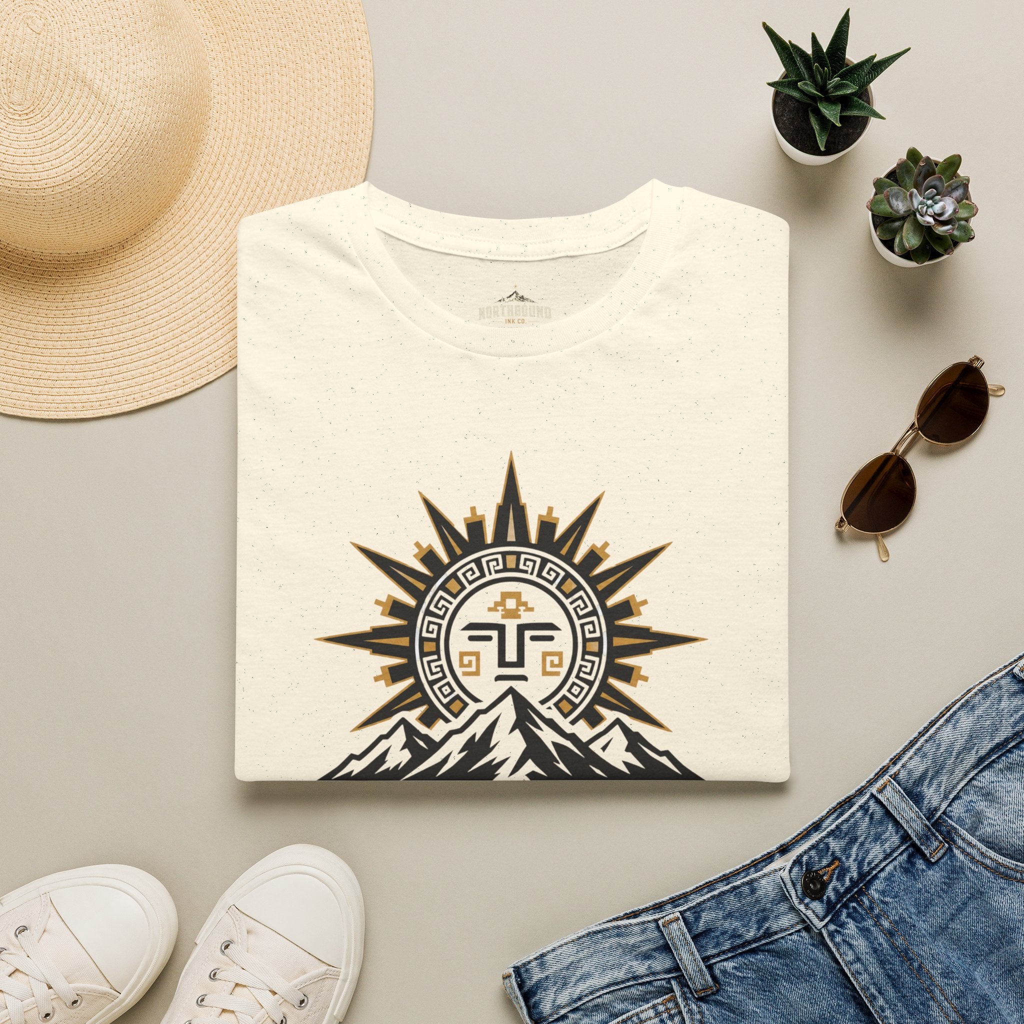 Follow the Sun T-Shirt — Mountain Sun Logo Tee