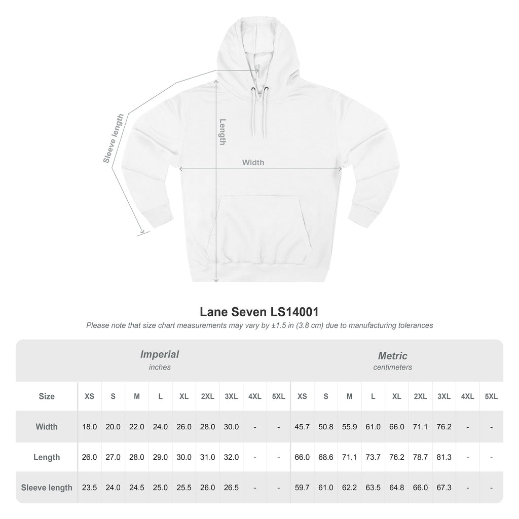 Samurai Sunset Hoodie — "Fall Rise Fight" Graphic Fleece Hoodie