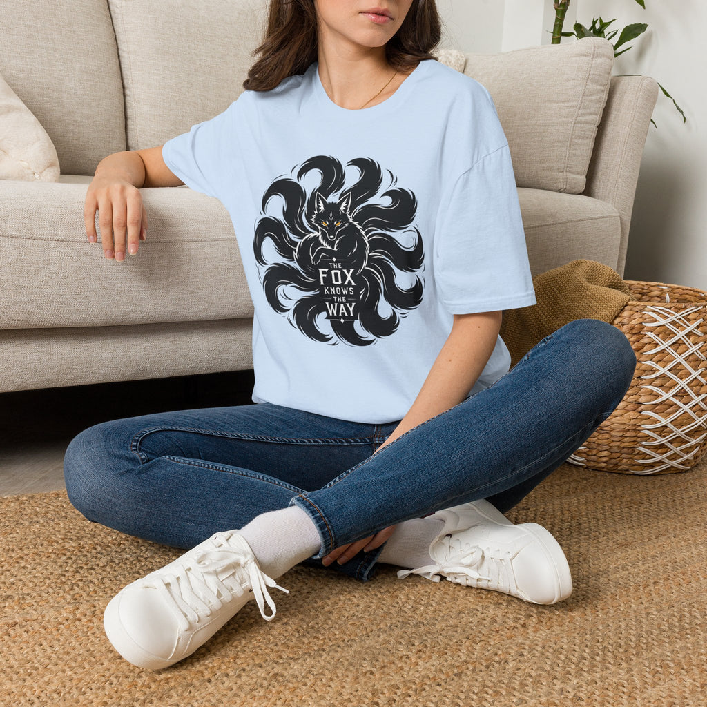 Fox Tails T-Shirt — "The Fox Knows the Way" Graphic Tee