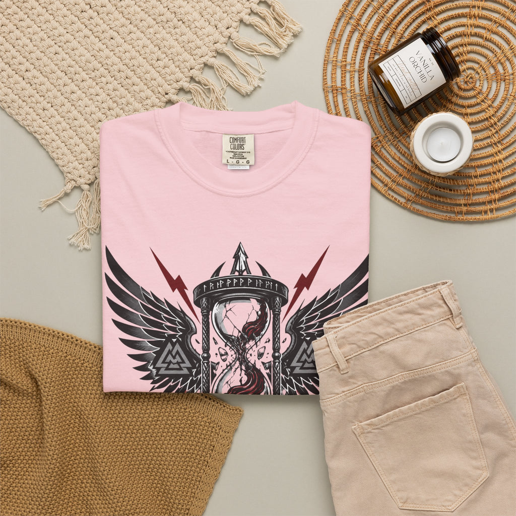 Fear Not Death Hourglass Graphic T-Shirt