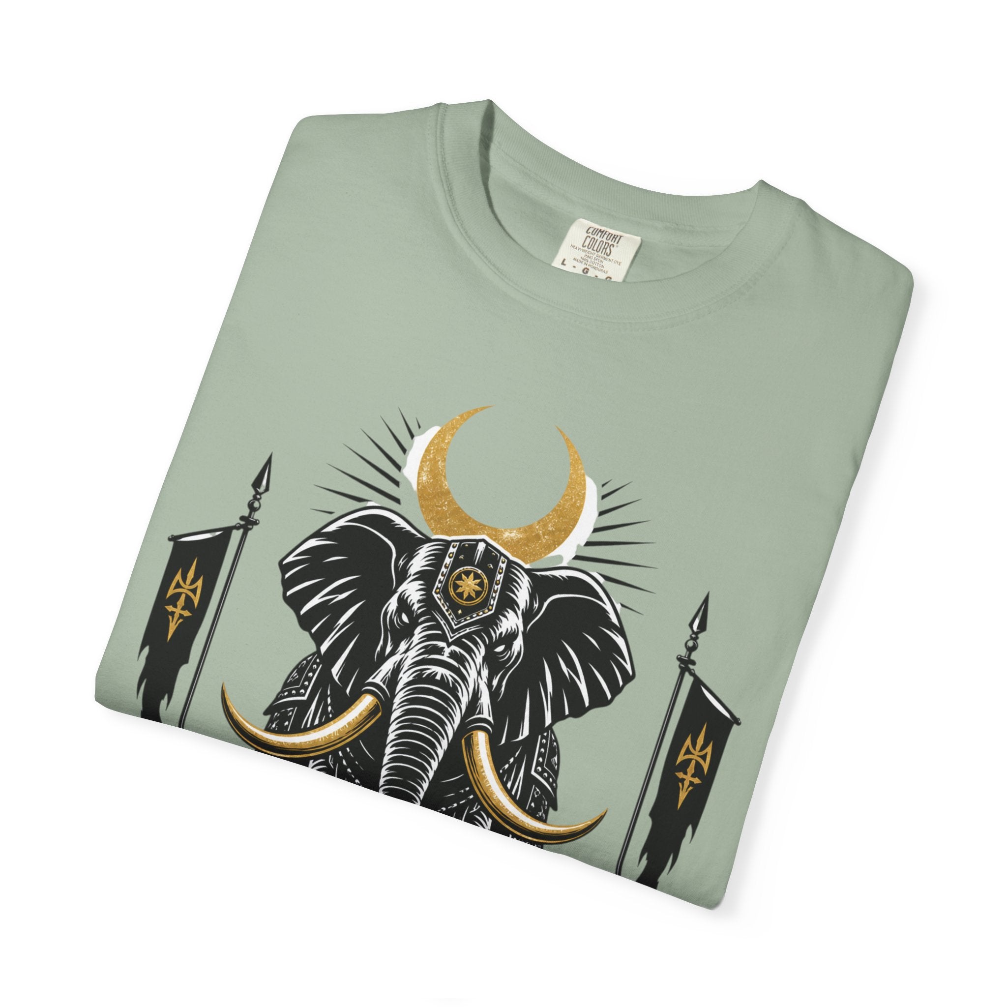 Victory & Sacrifice Elephant T-Shirt — Graphic Warrior Tee