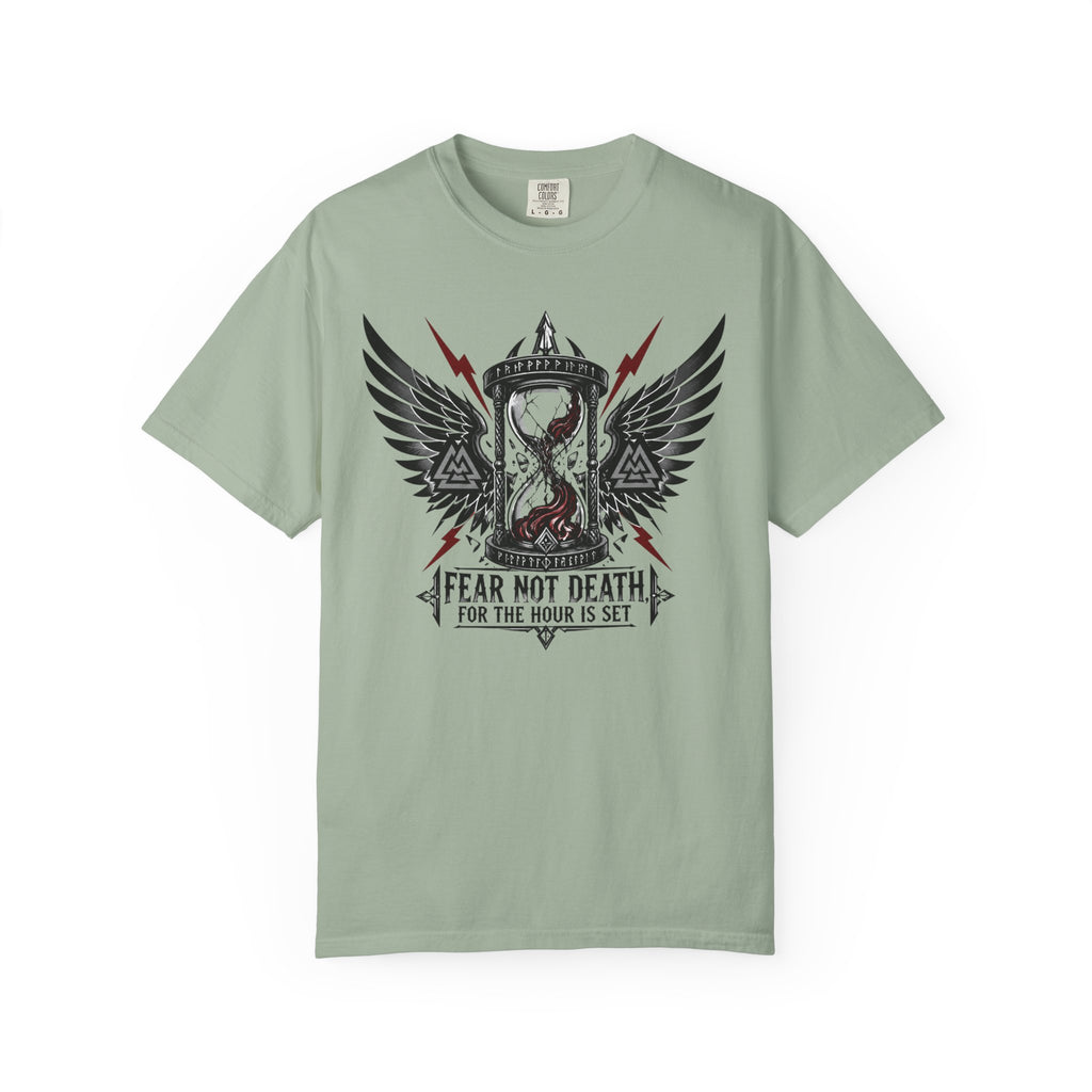 Fear Not Death Hourglass Graphic T-Shirt