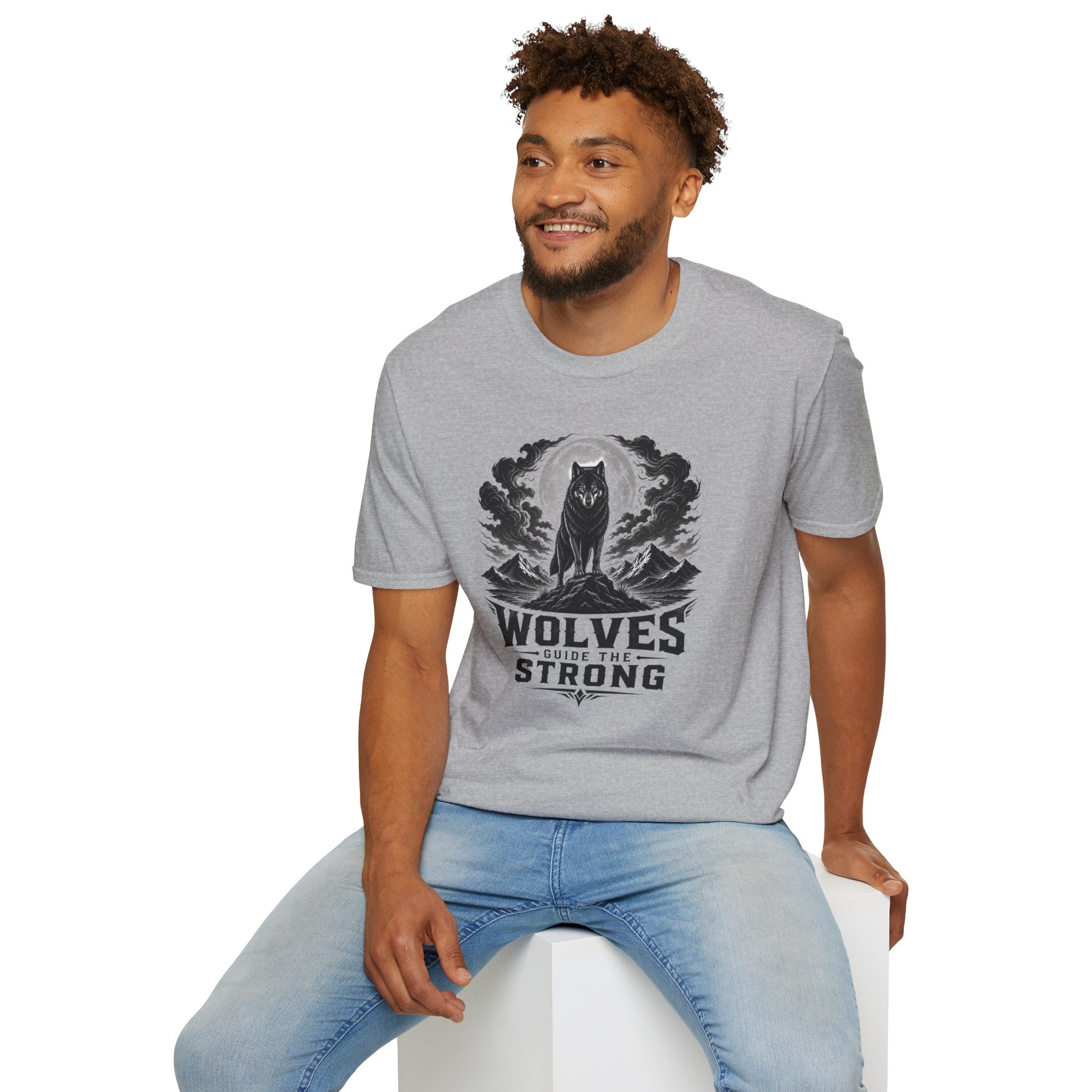 Wolf Moon T-Shirt — 'Wolves Stay Strong' Graphic Tee for Nature & Pack-Loyal Fans