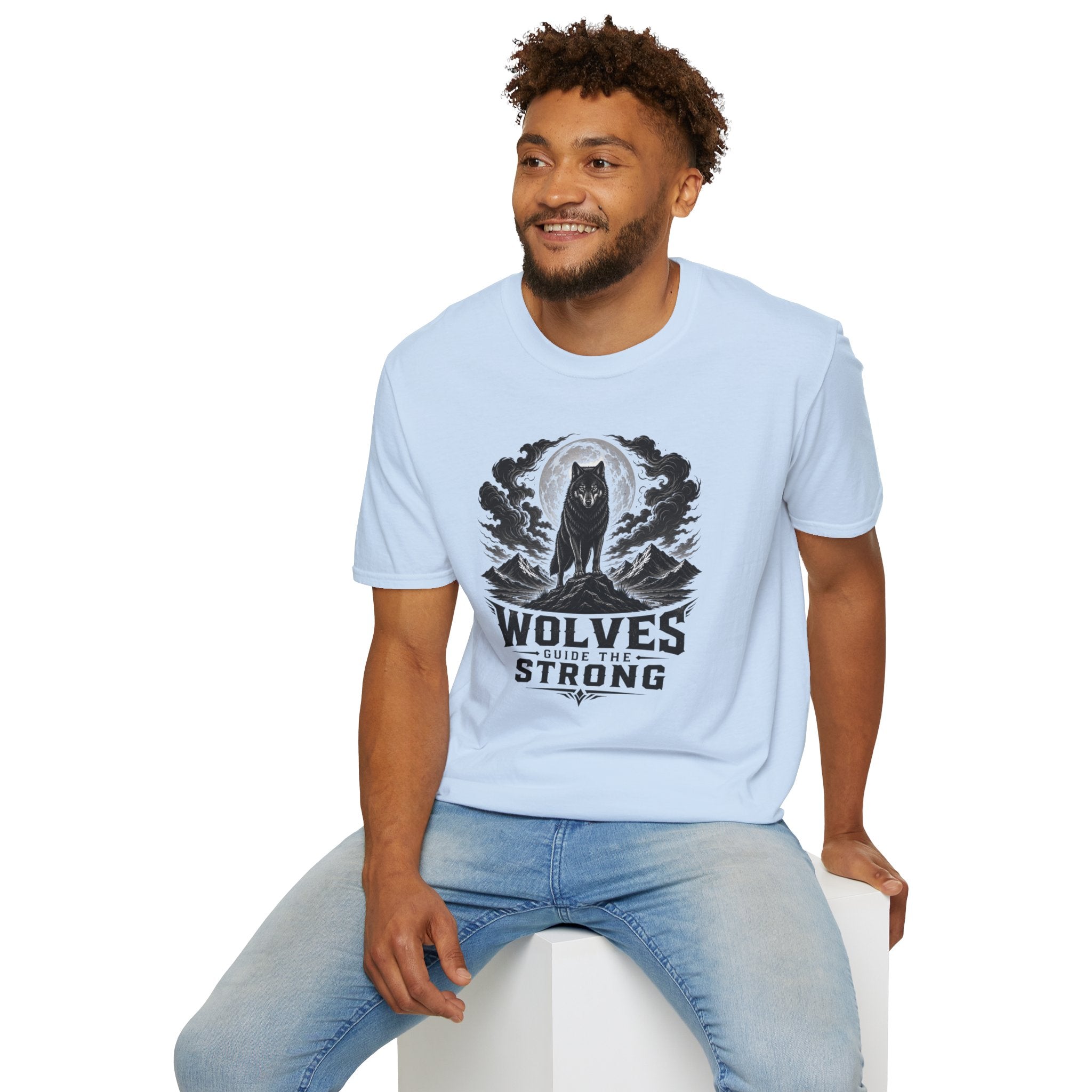Wolf Moon T-Shirt — 'Wolves Stay Strong' Graphic Tee for Nature & Pack-Loyal Fans