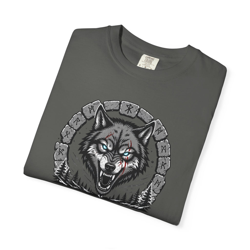 Wolf Head T-Shirt — "Where Wolf Ears Are, Wolf Teeth Are Near" Graphic Tee