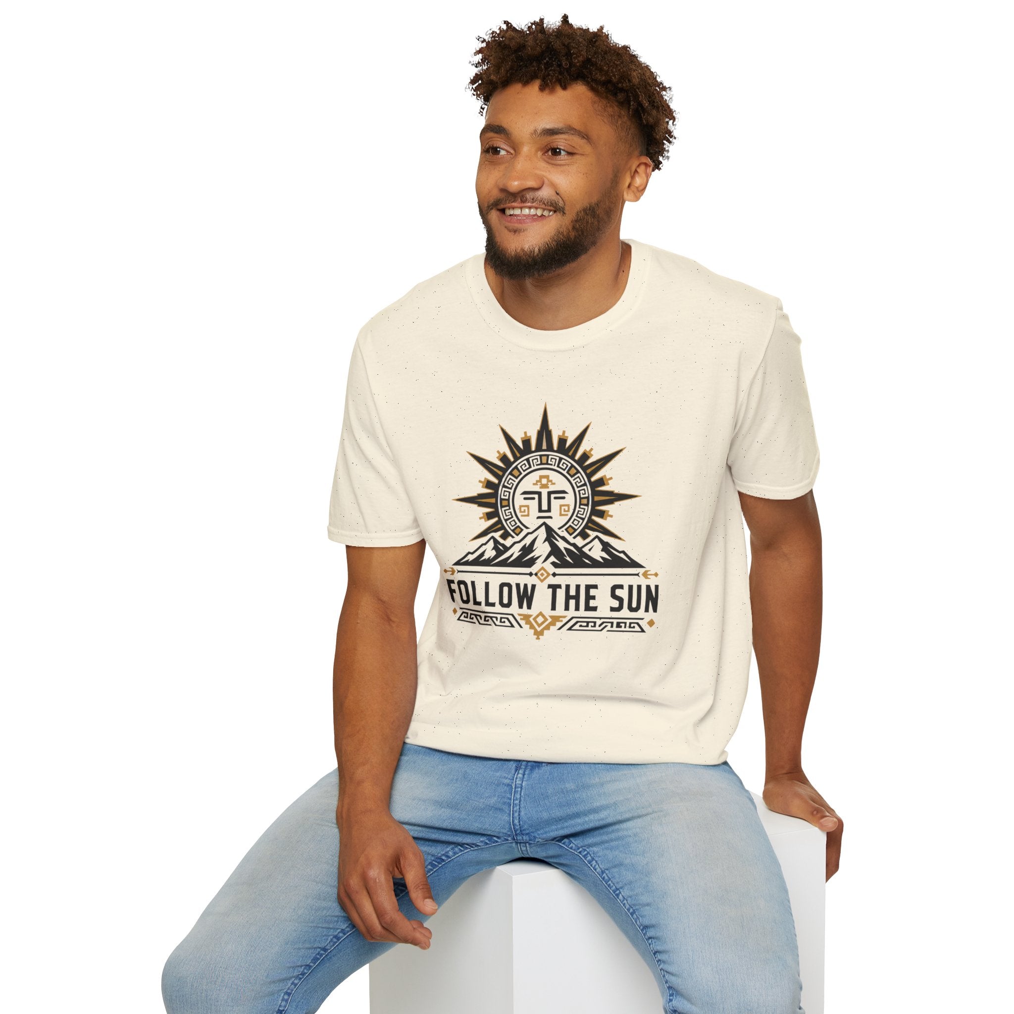 Follow the Sun T-Shirt — Mountain Sun Logo Tee