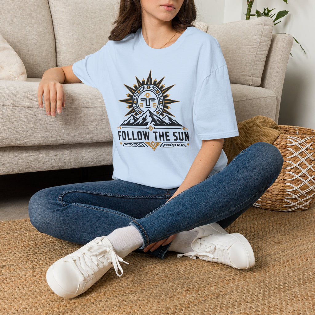 Follow the Sun T-Shirt — Mountain Sun Logo Tee