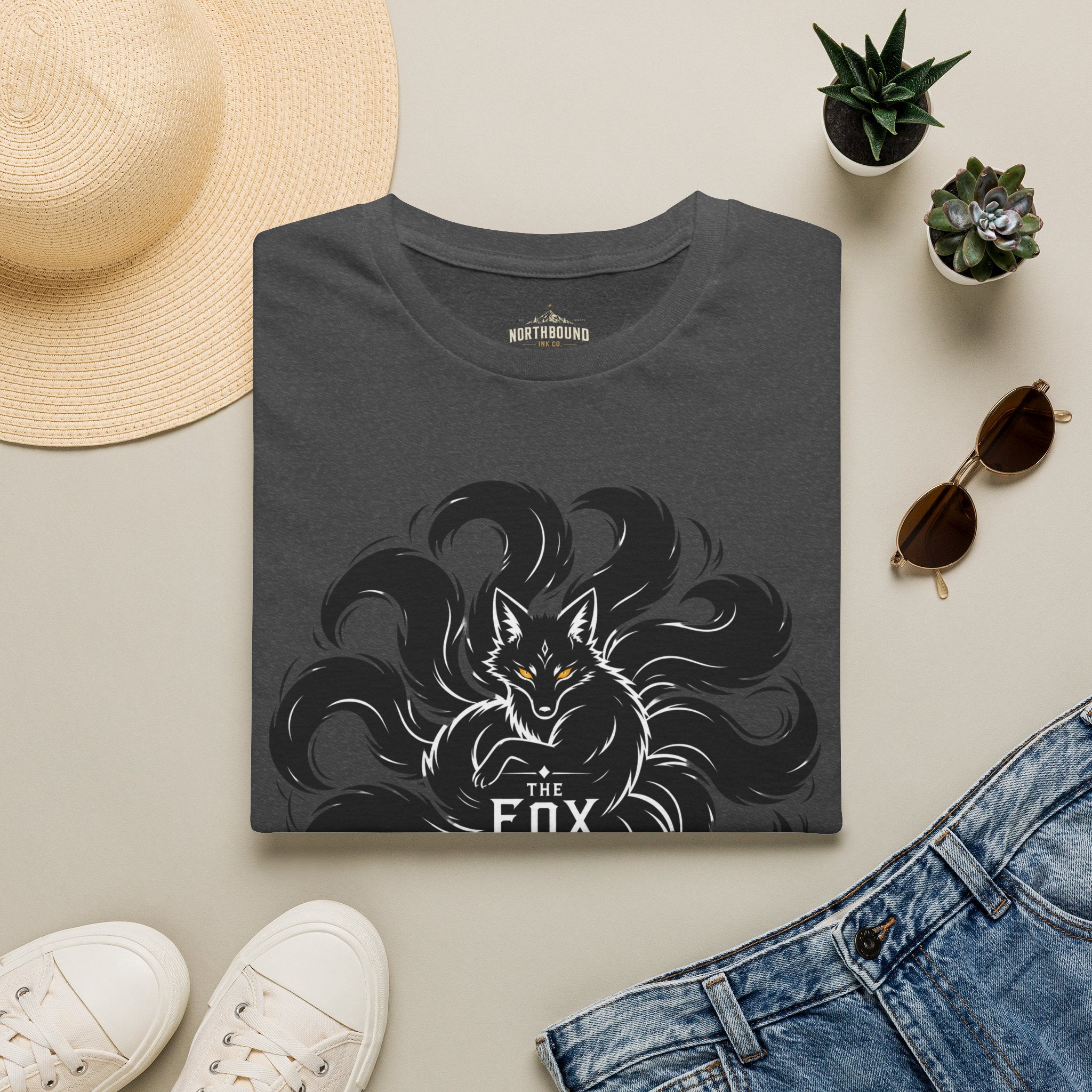 Fox Tails T-Shirt — "The Fox Knows the Way" Graphic Tee