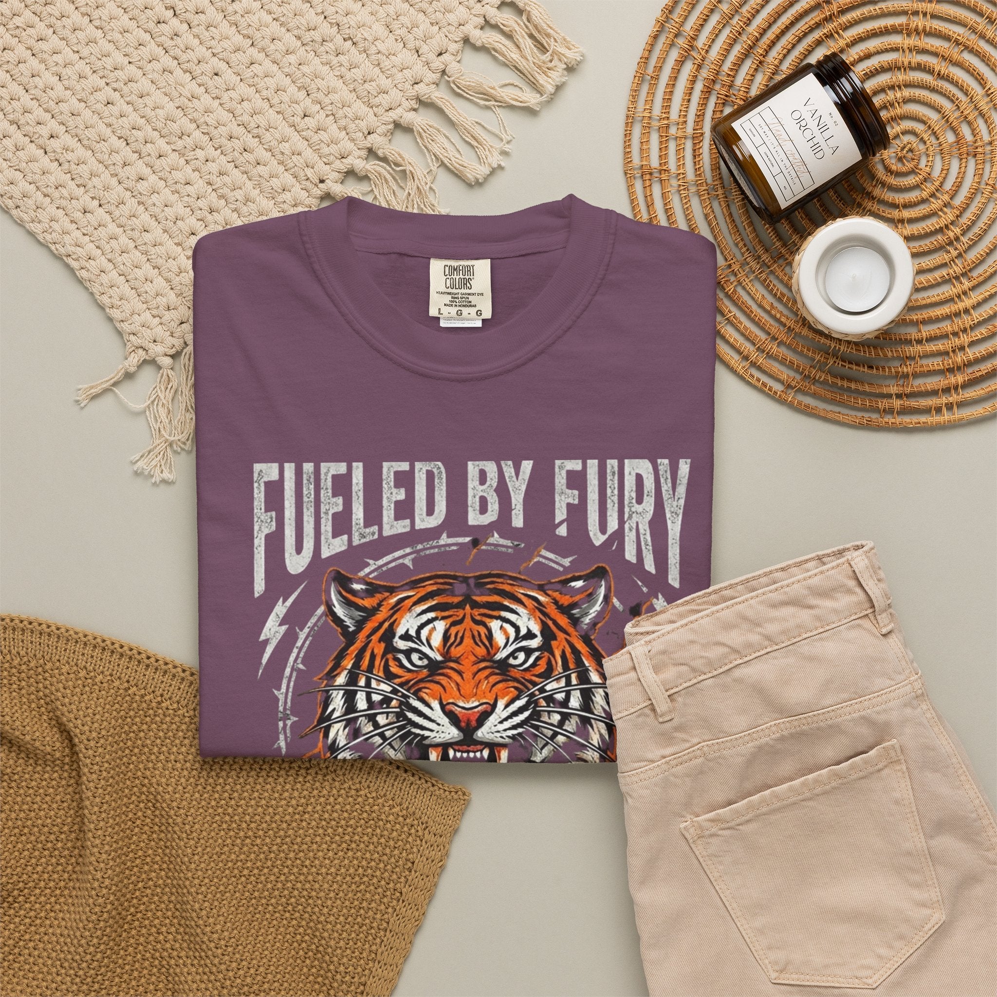 Fueled By Fury Tiger T-Shirt