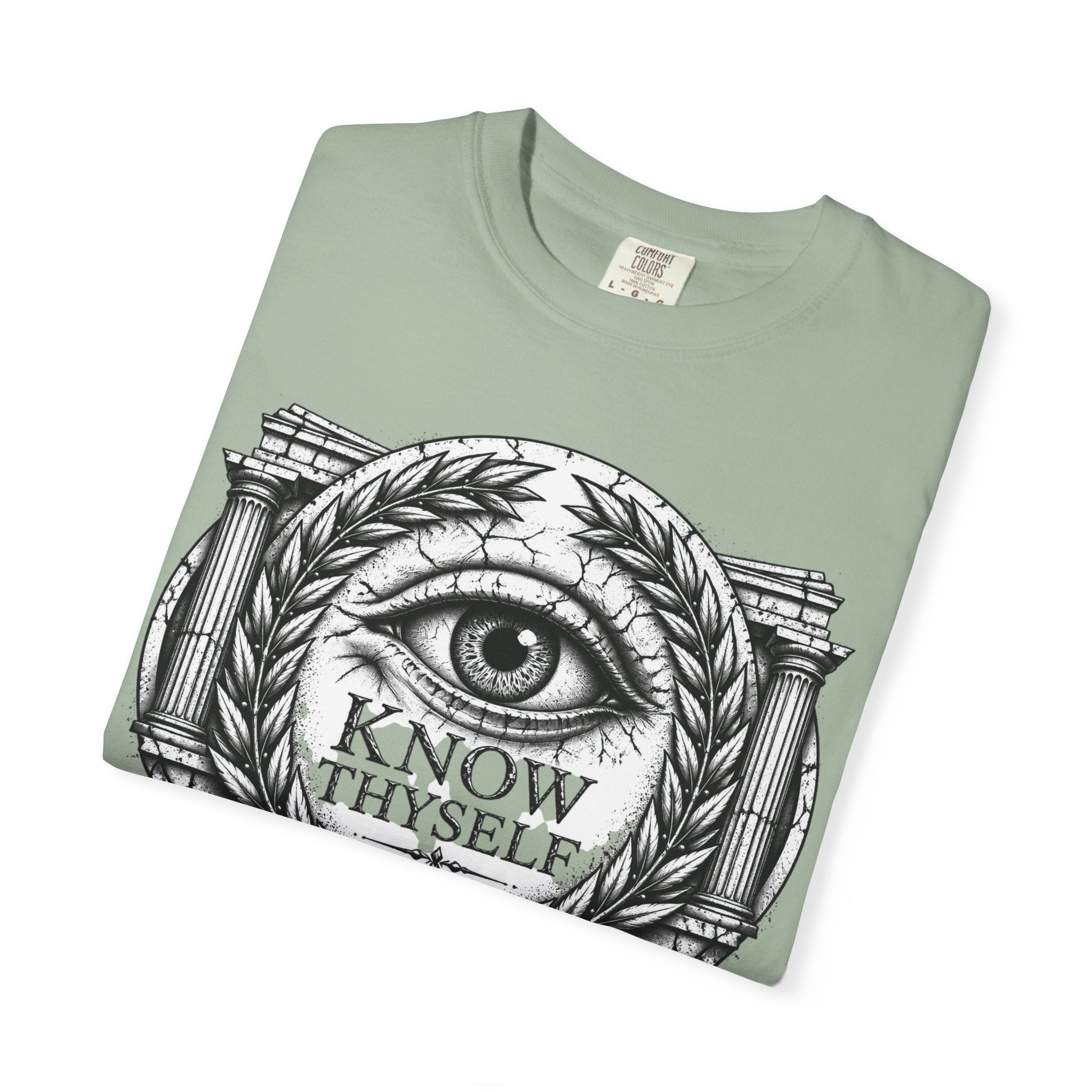 Know Thyself Eye T-Shirt — Vintage Masonic All-Seeing Eye Graphic Tee