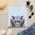 Fear Not Death T‑Shirt — Viking Hourglass Shield Design