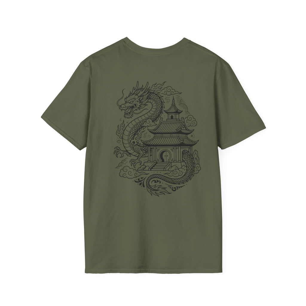 Dragon Temple T-Shirt — Asian Dragon Graphic Tee