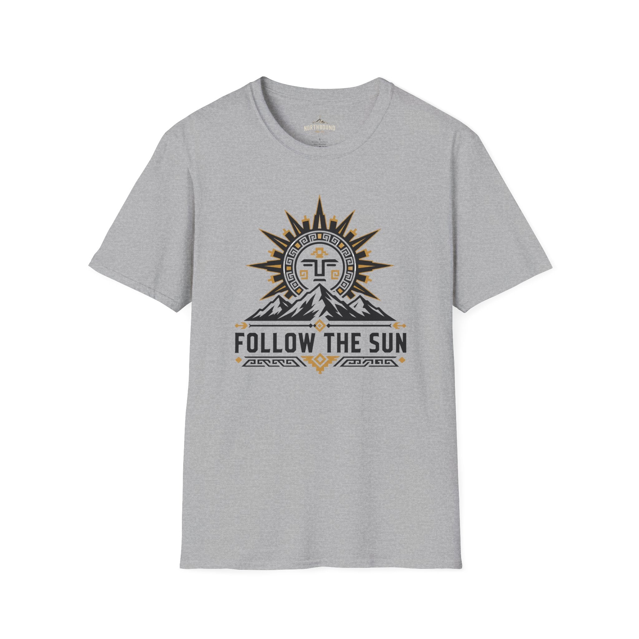 Follow the Sun T-Shirt — Mountain Sun Logo Tee
