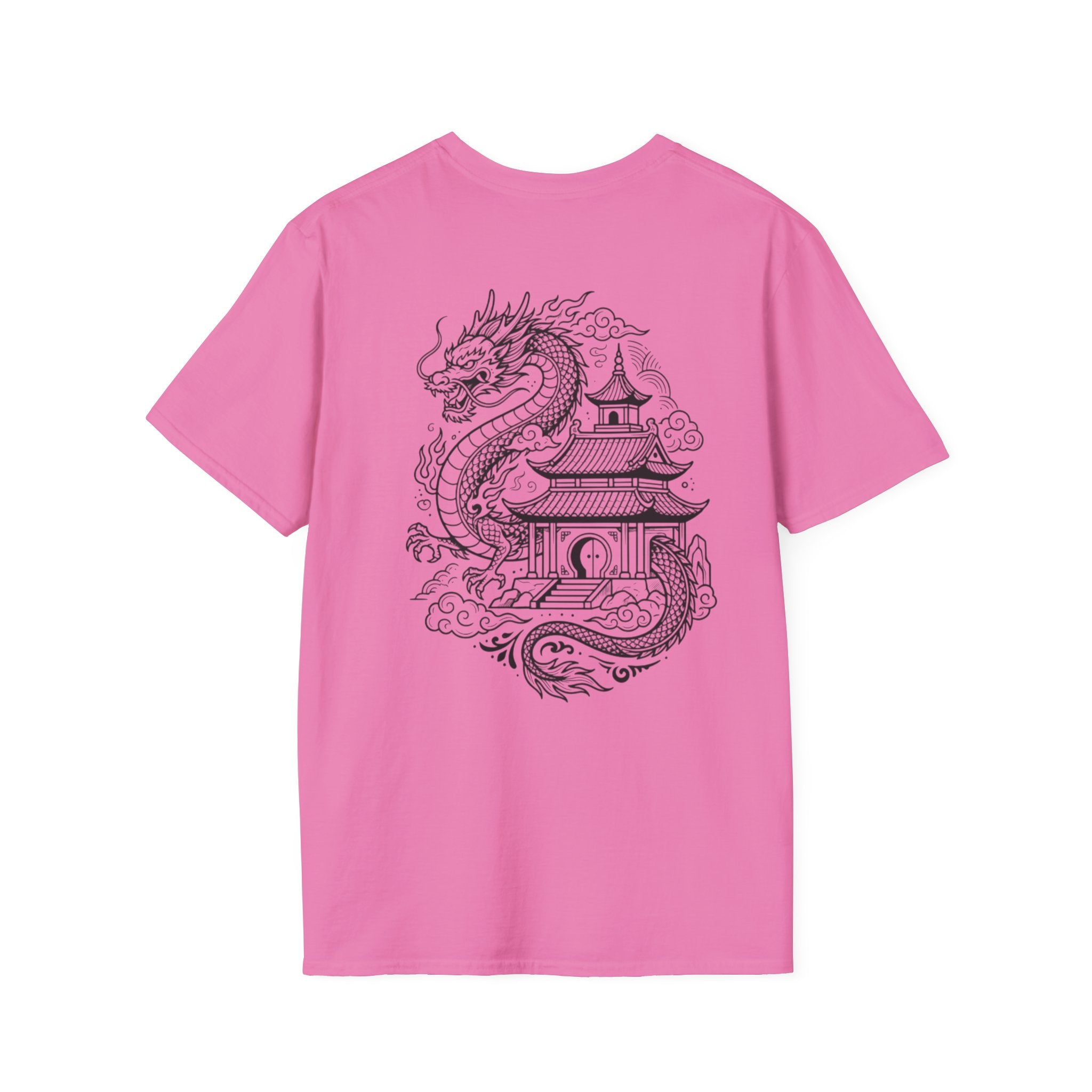 Dragon Temple T-Shirt — Asian Dragon Graphic Tee
