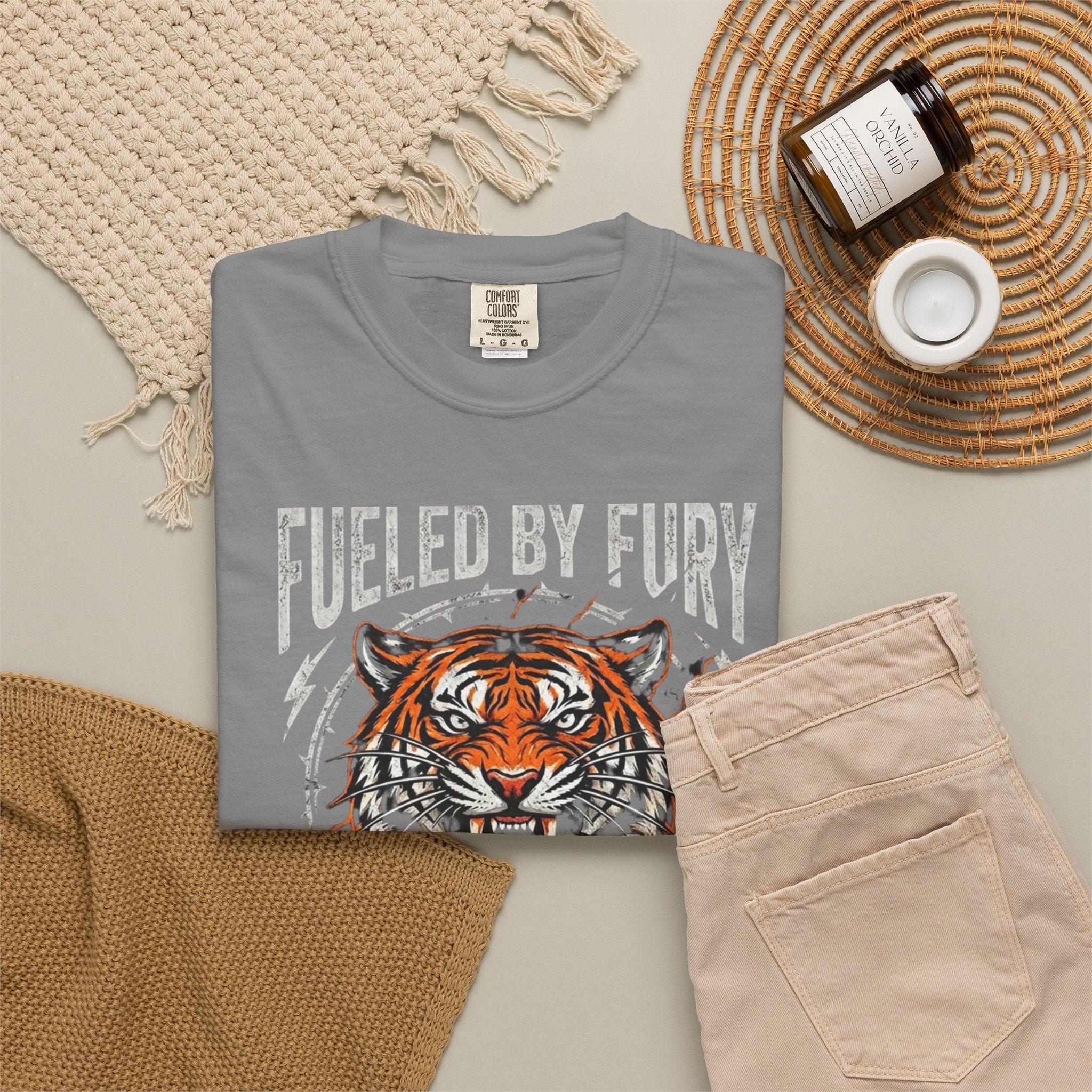 Fueled By Fury Tiger T-Shirt