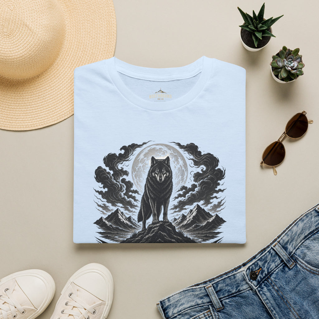 Wolf Moon T-Shirt — 'Wolves Stay Strong' Graphic Tee for Nature & Pack-Loyal Fans