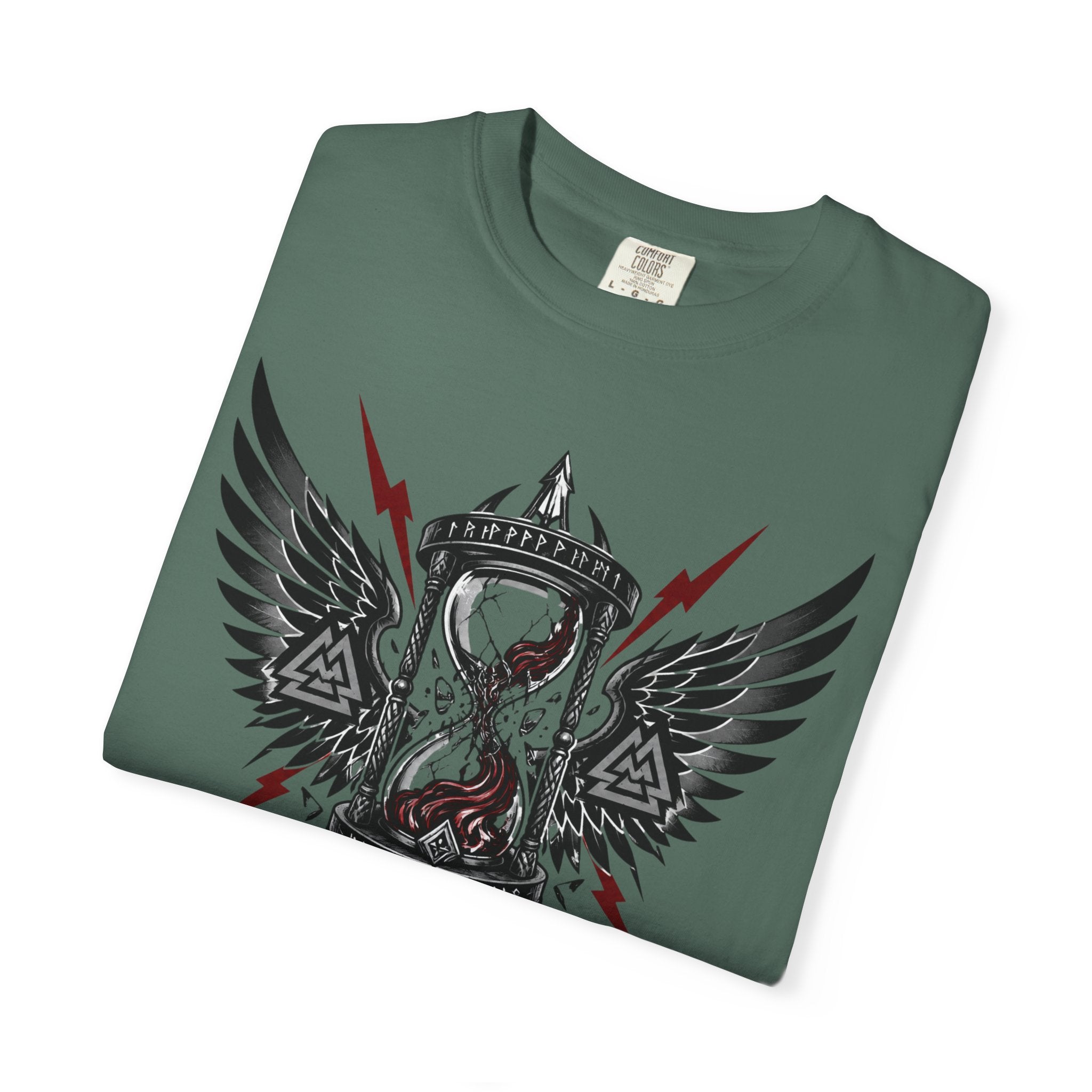 Fear Not Death Hourglass Graphic T-Shirt